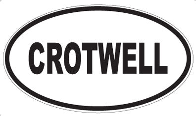 CROTWELL - Oval Magnet