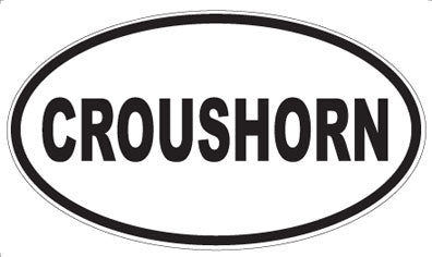 CROUSHORN - Oval Magnet