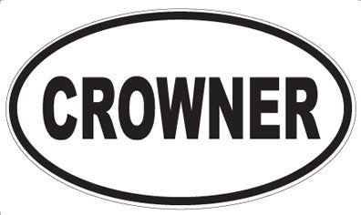 CROWNER - Oval Magnet