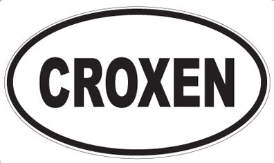 CROXEN - Oval Sticker