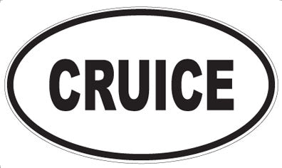 CRUICE - Oval Magnet