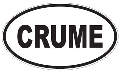 CRUME - Oval Magnet