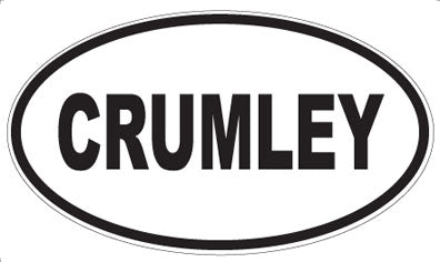 CRUMLEY - Oval Sticker