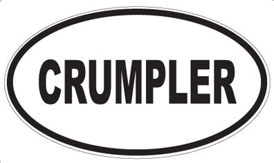 CRUMPLER - Oval Magnet