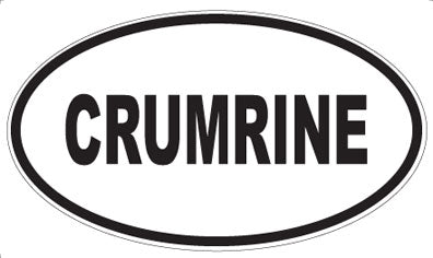 CRUMRINE - Oval Magnet