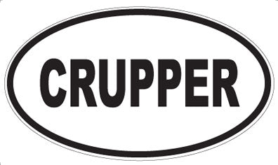 CRUPPER - Oval Magnet