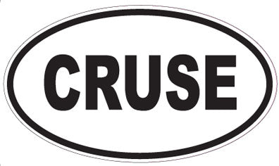 CRUSE - Oval Magnet