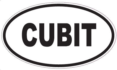 CUBIT - Oval Magnet