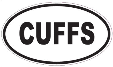 CUFFS - Oval Magnet