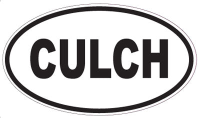 CULCH - Oval Magnet