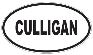 CULLIGAN - Oval Sticker