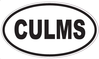 CULMS - Oval Magnet