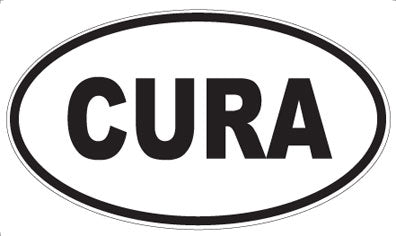 CURA - Oval Sticker