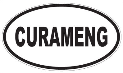 CURAMENG - Oval Sticker