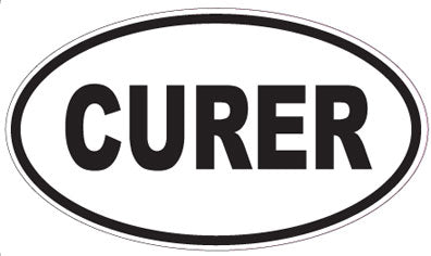 CURER - Oval Magnet
