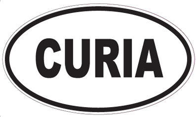 CURIA - Oval Magnet