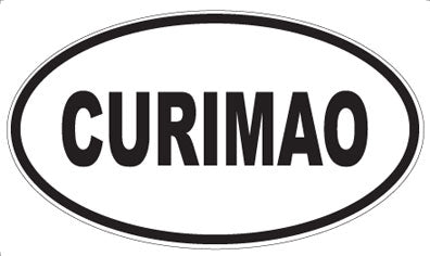CURIMAO - Oval Sticker