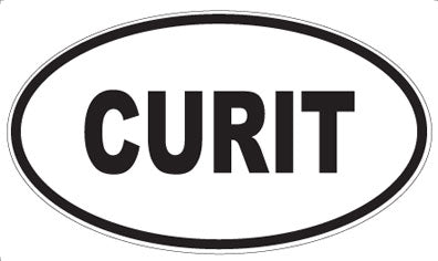 CURIT - Oval Sticker
