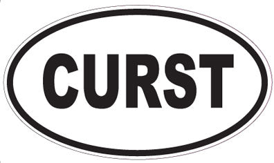 CURST - Oval Magnet