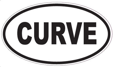 CURVE - Oval Magnet
