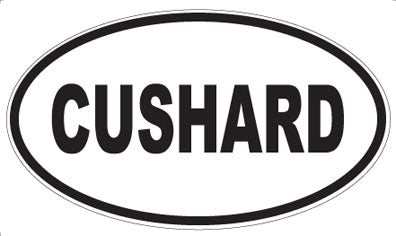 CUSHARD - Oval Sticker