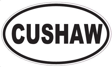 CUSHAW - Oval Sticker