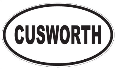 CUSWORTH - Oval Sticker