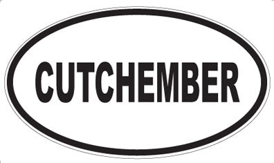 CUTCHEMBER - Oval Sticker