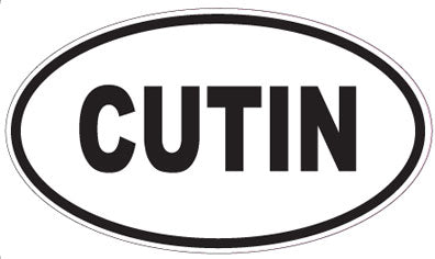 CUTIN - Oval Magnet