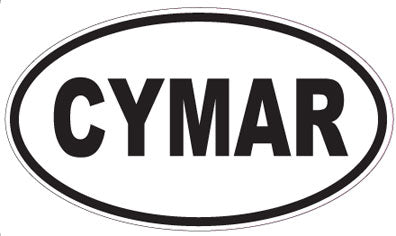 CYMAR - Oval Magnet