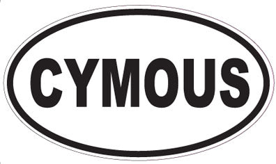 CYMOUS - Oval Sticker