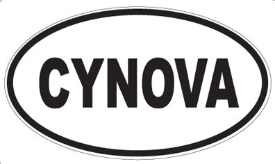 CYNOVA - Oval Sticker
