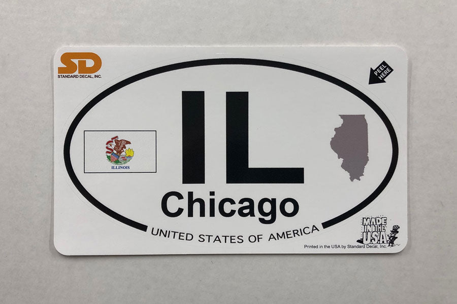 Chicago Illinois Sticker