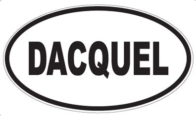 DACQUEL - Oval Magnet