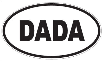 DADA - Oval Magnet