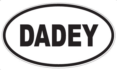 DADEY - Oval Sticker