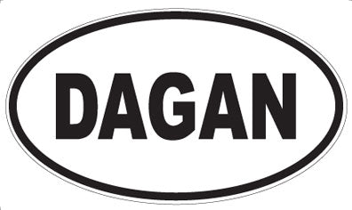 DAGAN - Oval Sticker