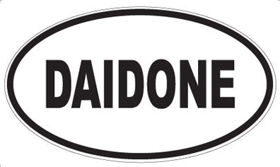 DAIDONE - Oval Sticker