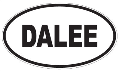 DALEE - Oval Sticker