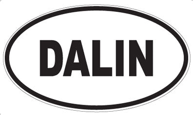 DALIN - Oval Magnet