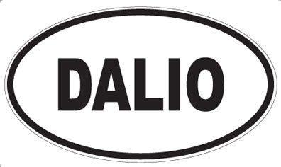 DALIO - Oval Sticker