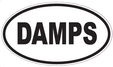 DAMPS - Oval Magnet