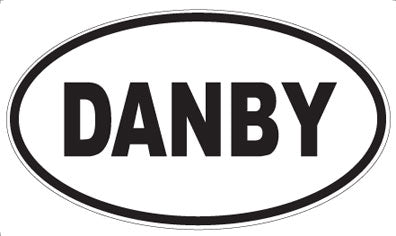 DANBY - Oval Sticker