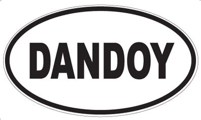 DANDOY - Oval Sticker