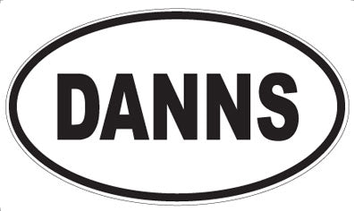 DANNS - Oval Sticker