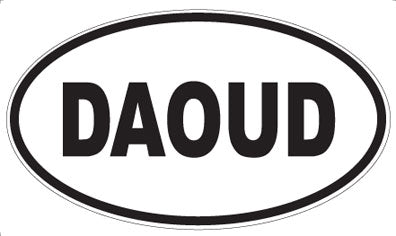 DAOUD - Oval Magnet