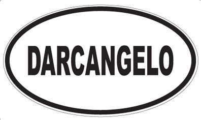 DARCANGELO - Oval Sticker