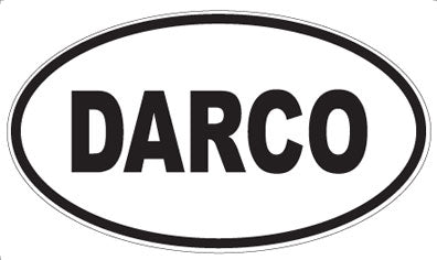 DARCO - Oval Sticker