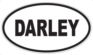 DARLEY - Oval Sticker