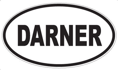 DARNER - Oval Magnet